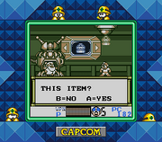 Dr. Light fabricando 1 generador de poder en "Mega Man V", Super Game Boy.