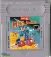 Cartucho de Game Boy de "Mega Man II".