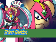 Precentacion de Shield Sheldon en Mega Man X6
