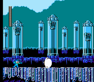 "Mega Man 5", nivel 2 del disparo cargado del Super Mega Buster.