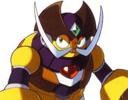 Busto de Ground Sacaravich en Mega Man X6