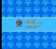 "Mega Man 3", diseñador de Spark Man.