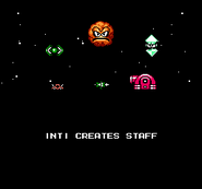 Despedida de Spin Cutter en Mega Man 9.