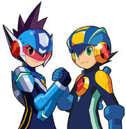 Shooting Star Rockman y Rockman EXE
