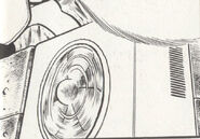 Bloque ventilador en "¡¡La Marcha de los Robots Fuera de Control!!" del manga "Rockman World".