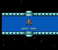 Presentación en "Mega Man 5", NES.