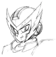 Rostro 01.[4] Boceto que fue dibujado casi al mismo tiempo de "Pose de pie 03".