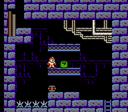 Surprise Box en el Escenario de Dr. Wily 4.