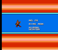 "Mega Man 4", diseñador de Ring Man.