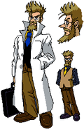 Perfil de Dr. Cossack en "Mega Man Megamix".