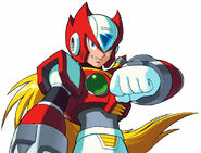 Boceto usado en Mega Man X7