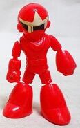 Figura de Proto Man de la serie "Rockman Battle Set" de Bandai, 1992.