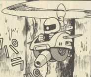 Apache Joe de Napalm Man en "El Nombre del Nuevo Enemigo es, ¿¡Blues!?" del manga "Rockman 5".