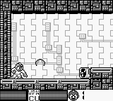 Mega Man utilizando Rolling Cutter en "Mega Man: Dr. Wily's Revenge", Game Boy.