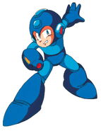 Arte en "Mega Man 5". Arte reutilizado en "Mega Man V".