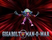 Presentacion de Gigabolt Man-O-War en Mega Man X8