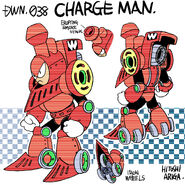 Perfil de Charge Man en "Mega Man Megamix".