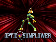 Presentación de Optic Sunflower en Mega Man X8.