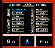 "Rockman 4: Aratanaru Yabou!!", Famicom.