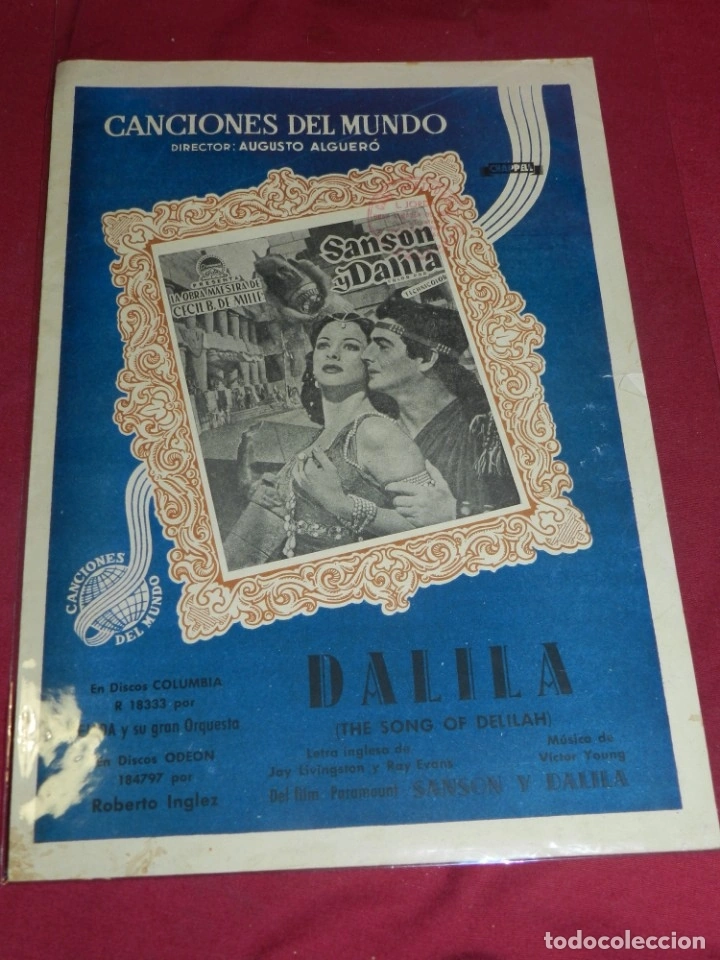 The Song of Delilah Música Wiki Fandom