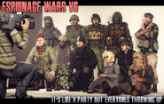 Espionage Wars V6: It's like a party but everbody's throwing up