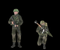 Olive variant of militant gear
