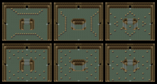 Cuartos aleatorios entre el segundo y tercer pilar.