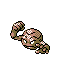 Imagen de Geodude variocolor en Pokémon Cristal