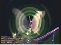 Venomoth usando zumbido en Pokémon Battle Revolution.