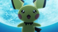 EP1090 Pichu.jpg (37 kB) EP1090. Pichu a punto de evolucionar.