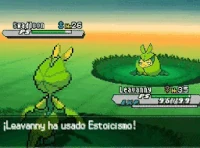 Leavanny usando estoicismo en la quinta generación.