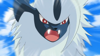 Absol de Magnus usando mordisco.