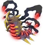 Giratina en Pokémon Platino