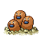 Imagen de Dugtrio variocolor en Pokémon Rojo Fuego y Verde Hoja