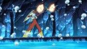 EP835 Lucario VS Blaziken