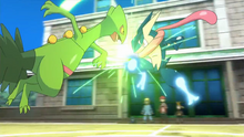 EP922 Sceptile VS Greninja