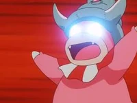 Slowking de Alice/Alicia Telesu usando confusión.