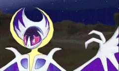 Lunala usando rayo umbrío en la séptima generación.