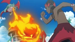 EP1072 Salamance usando Lanzallamas