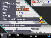 Evento de Scraggy de Ash