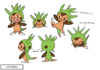 Bocetos de Chespin.