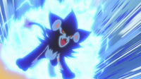 Luxray usando chispa.