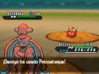 Deoxys usando psicoataque en la quinta generación.