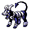 Imagen de Houndoom variocolor en Pokémon Plata