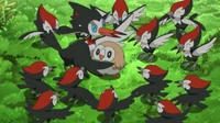 Rowlet en su hogar
