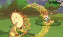 Heliolisk usando vozarrón en la sexta generación.