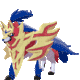Imagen de Zamazenta en Pokémon Sol y Pokémon Luna
