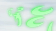 Gardevoir usando hoja magica