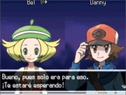 Ejemplo de una llamada entre 2 personajes.