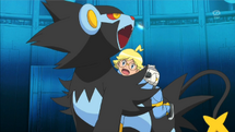 EP866 Luxray de Lem recién evolucionado